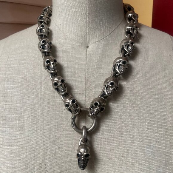 Gaboratory Skull Necklace - Picture 1 of 2